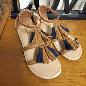 Tassel sandals